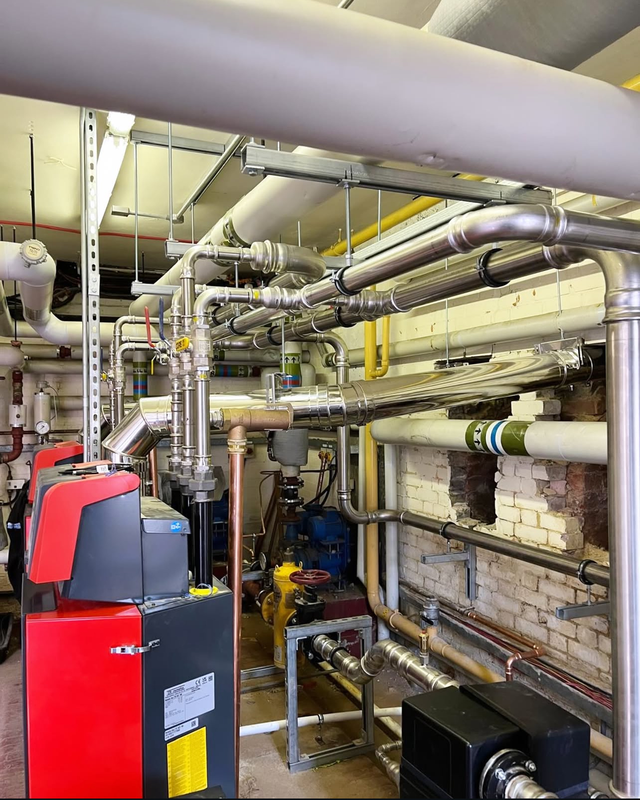 Commercial plant room upgrade