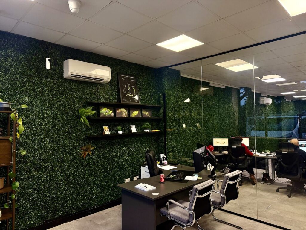 MHI Premium wall-mounted unit installed in the Viperia Exotics offices